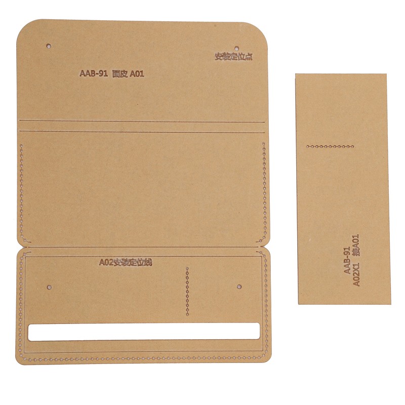 Acrylic Wallet Pattern Stencil Wallet Template Drawings Kit Acrylic Making