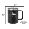 Rogue River Tactical Texas State Flag Heavy Duty Stainless Steel