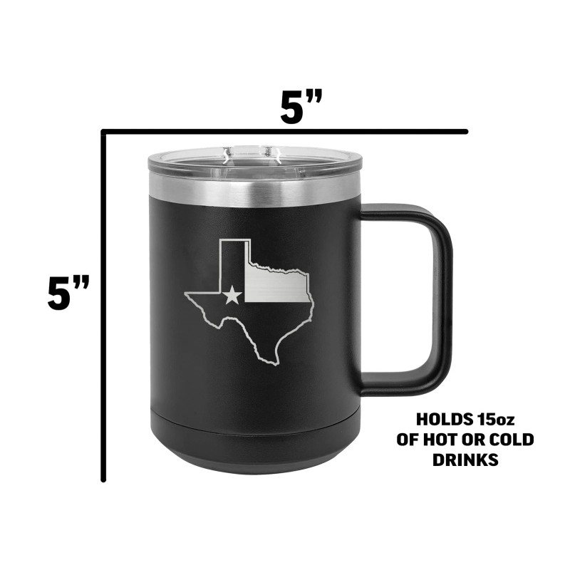Rogue River Tactical Texas State Flag Heavy Duty Stainless Steel