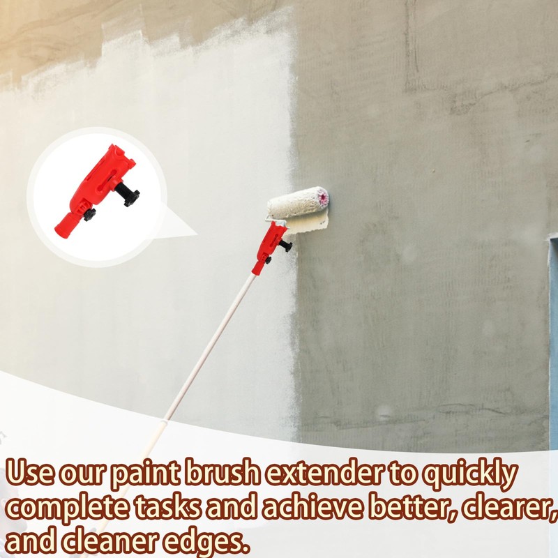 Extendable Paint Brush, Paint Roller Extension Pole Paint Brush Extension