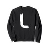 Creative Bold White Letter L - Design - Alphabet -