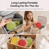 PE Ice Packs, Fruit Slice Design, Reusable Gel Cold Packs,