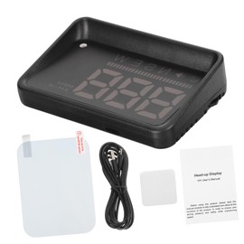 COHEALI Car Display Speedometer Real Projection Digital for Cars Built Auto Compass Compatible with Various Models Visibility Interior Accessory