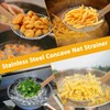 Letschef Stainless Steel Spider Strainer Asian Kitchen Wire Food Cooking