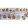 Unbranded 15" Strand Polished Golden Rutilated Quartz Nugget Beads