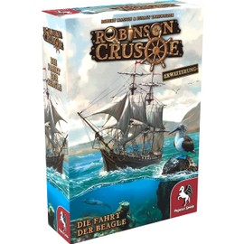 Pegasus Spiele 51946G - Robinson Crusoe The Ride of the Beagle (Expansion), Medium
