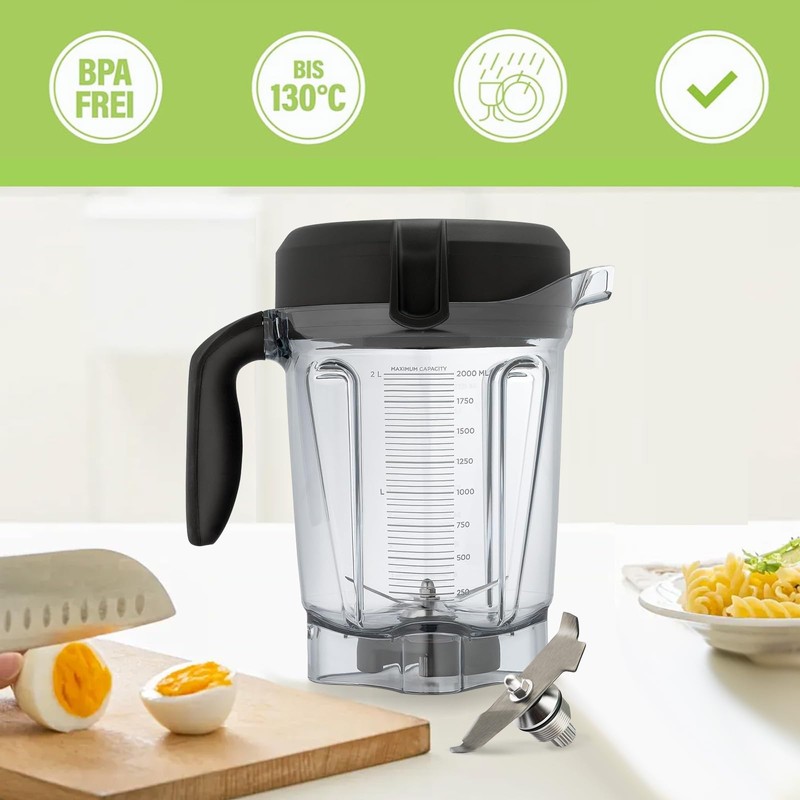 Advance Blade Assembly Replacement for Vitamix 15990 Quite One Series