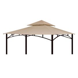 JANCANOPY Gazebo Replacement Cover for Grill Gazebo Model L-GG001PST-F, (Light Beige)