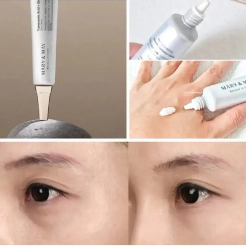 Mary&may Tranexamic Acid + Glutathione Eye Cream 12g Momento De