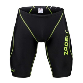 ZAOSU Z-Black Competition Swimming Trunks - FINA Swimming Trunks for Boys and Men Tight Fit Training Swimwear Men I Boys Swimming Jammer Sport