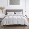 Serta 233 Thread Count White Feather Goose Down Fiber Extra