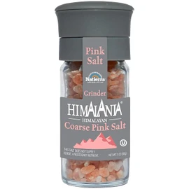 Natierra Himalania Coarse Pink Salt Grinder 3 oz