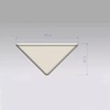 Triangle Sandwich Container Reusable,Triangle Sandwich Container,Portable Breakfast Sandwich Boxes,Washable Sandwich