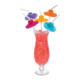 36 Flexible SOMBRERO Straws/FIESTA/Cinco de MAYO Party/MEXICAN HATS/3 Dozen/DECOR