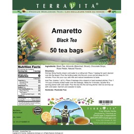 Amaretto Black Tea (50 tea bags, ZIN: 532291)