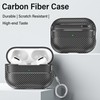 Fofvccv for AirPods Pro 2nd Generation Case, Carbon Fiber Texture