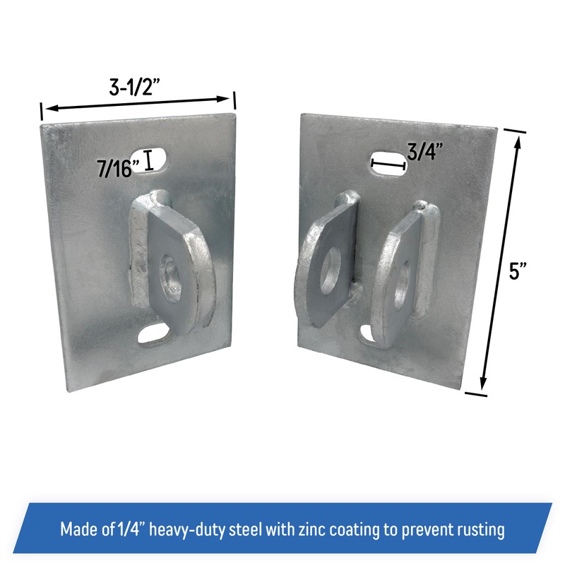 A.A Floating & Stationary Dock Connector Hinge Kit, Male &