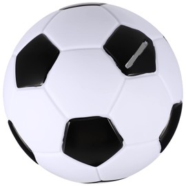 Piggy Bank for Kids, Football Piggy Bank for Boys Girls, Cartoon Coin Bank Football Shaped Money Box Match Game Decorations Football Themed Party Favors for Football Lover