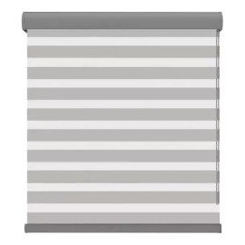 YG05 Persiana Doble Capa Con Diseño De Cebra Enrollable 100x200cm