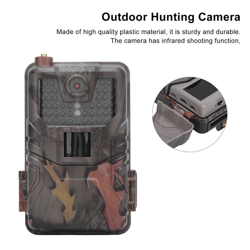 4K HD 30MP Outdoor Hunting Infrared Camera Waterproof 4G Trail