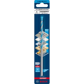 Bosch Professional 1x Expert CYL-9 MultiConstruction Drill Bit (for Concrete, Ø 6,00x150 mm, Accessories Rotary Impact Drill)