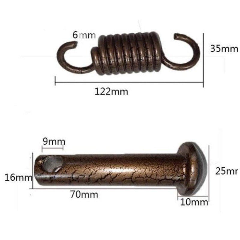 mkki Hammock Chair Ultimate Hanging Kit-500 LB Capacity Hammock Spring