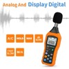 Meichoon Handheld Decibel Meter Digital Sound Level Meter A/C Weighted