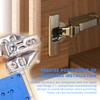 Drilling template blue hole row template pot hinge template, pot