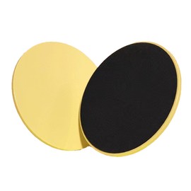 Nipogear Sliders for Working Out， Fitness Equipment Yoga，core Sliders，Exercise Sliders Fitness Discs，Core Training Sliding Plate，for Men and Women (Yellow)