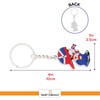 SandT Collection Dominican Republic Keychain - Boy