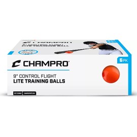 Champro Pelotas Champro Lite Control Flight Beisbol 9' Bateo 6pzs