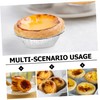Gatuida 200Pcs Egg Tart Molds Round Foil Trays Baking Cups