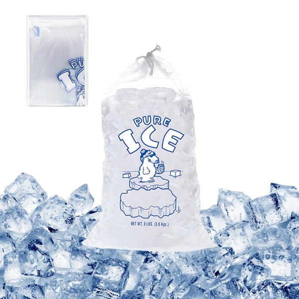 Ice Cube Bags, 10 Pack Reusable Ice Bags for Freezer,