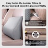 TISHIJIE Memory Foam Lumbar Support Pillow for Car - Mid/Lower
