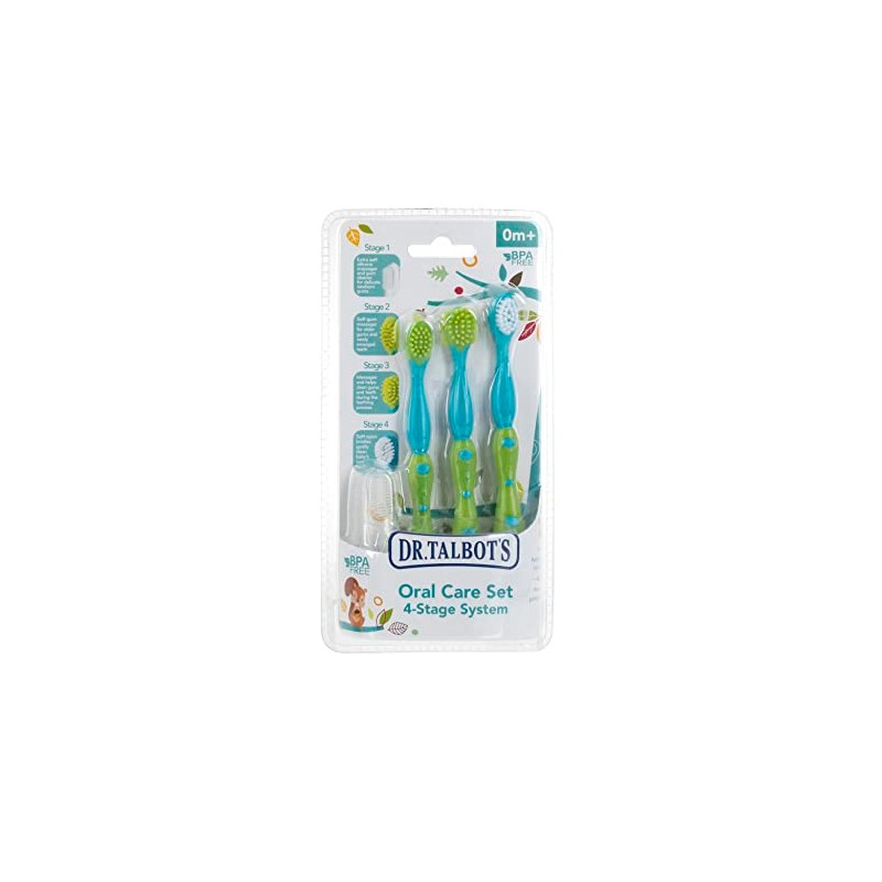 Oral Care Set, 4-Stage System, 0 m+, 4 Piece Set,