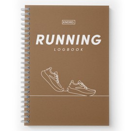 KNDRD Running Logbook, A5, Wire-Bound, Daily Entries, Record Details