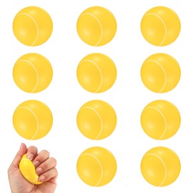 Xujinsongg 12 Pcs Foam Balls, Foam Tennis Balls, Sponge Balls, Soft Sponge Balls