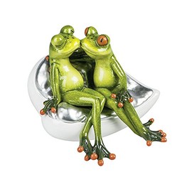 Formano Pair of Frogs 15 cm, Multi-Colour
