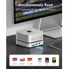 ORICO MiniLink Mac mini M4 Hub with SATA SSD Enclosure,