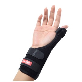 COLLBATH Elastic Polyester Thumb Brace Stabilizer Splint for Wrist Band Suort Tendonitis Sprained Carpal Tunnel