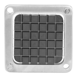 Blade Assembly and Pusher Block, Commercial Vegetable Chopper Dicer Blade Replacement, Stainless Steel Blade for Chopper Dicer Commercial Vegetable Fruit Dicer Replace Blade (12mm)