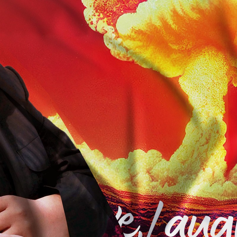 Kim Jong Un Live Laugh Love Flag (5ft x 3ft)