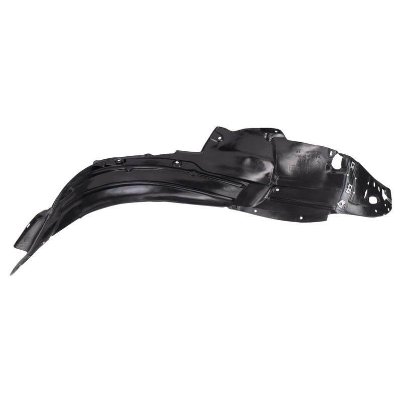 TRQ Front Left Inner Fender Liner Black Drivers Side Compatible