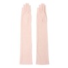 GlovesDEPO Women's Arm Cover, Organic Cotton, Luoyang Dye, Long Gloves,