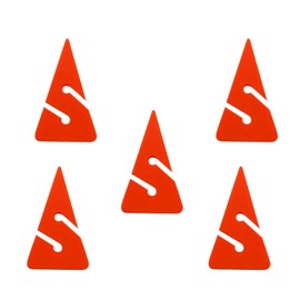 GREYWAWA 5Pcs Cave Diving Line Arrows Marker Triangular Shape Guide Rope Indicators Scubas Rope Line Marker for Underwater