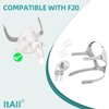 Replacement Headgear & Swivel Elbow Connector for Airfit F20 with