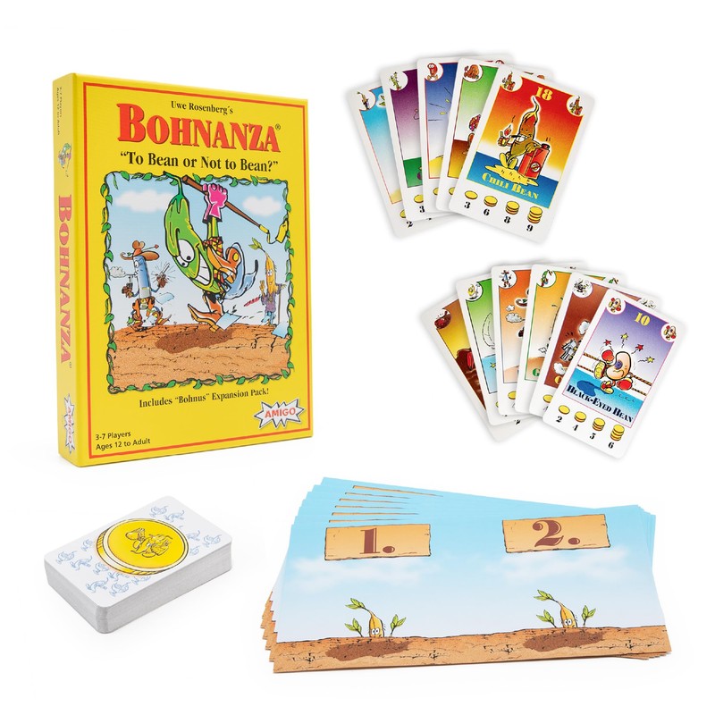 Amigo Games Bohnanza Classic Card Game – Plant & Harvest