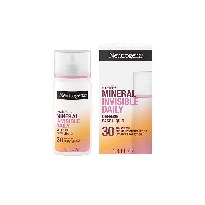 Neutrogena Purescreen+ - Protector solar mineral invisible de defensa diaria