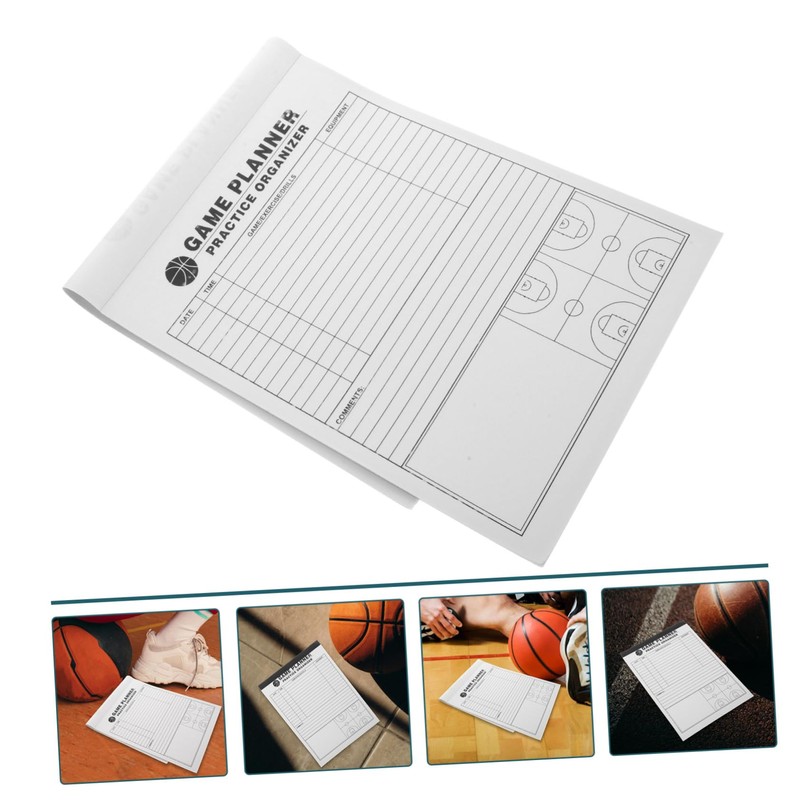 Sosoport Basketball Score Record Book Notebook for Game and Player