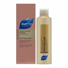 Phyto ~ Phytoelixir Intense Nutrition Shampoo ~ 6.7 oz, 200 ml ~ Ultra-Dry Hair